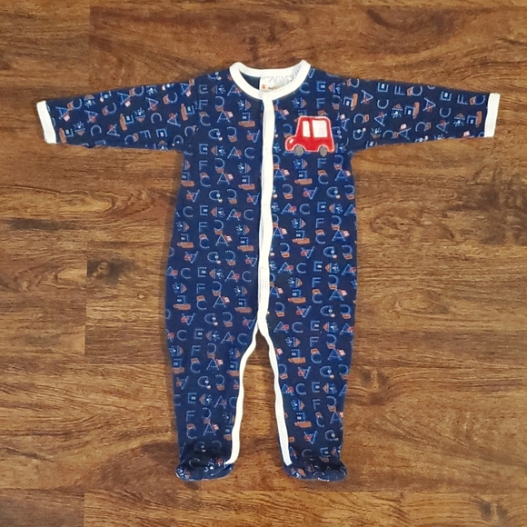 Sleep and Play Lot Button Up 3-6M